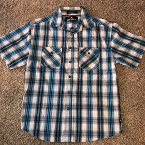 Boys 14 Plaid Shirt, Excellent Condition